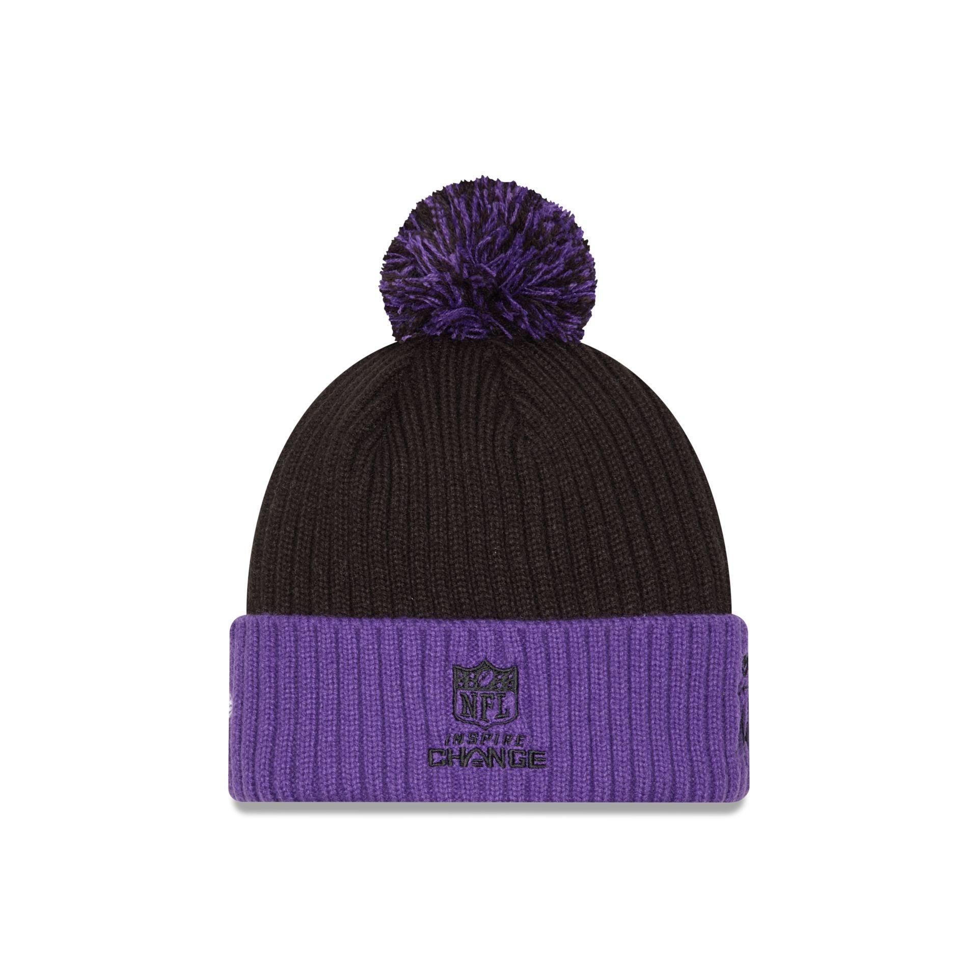 Minnesota Vikings 2024 Inspire Change Pom Knit Hat Male Product Image