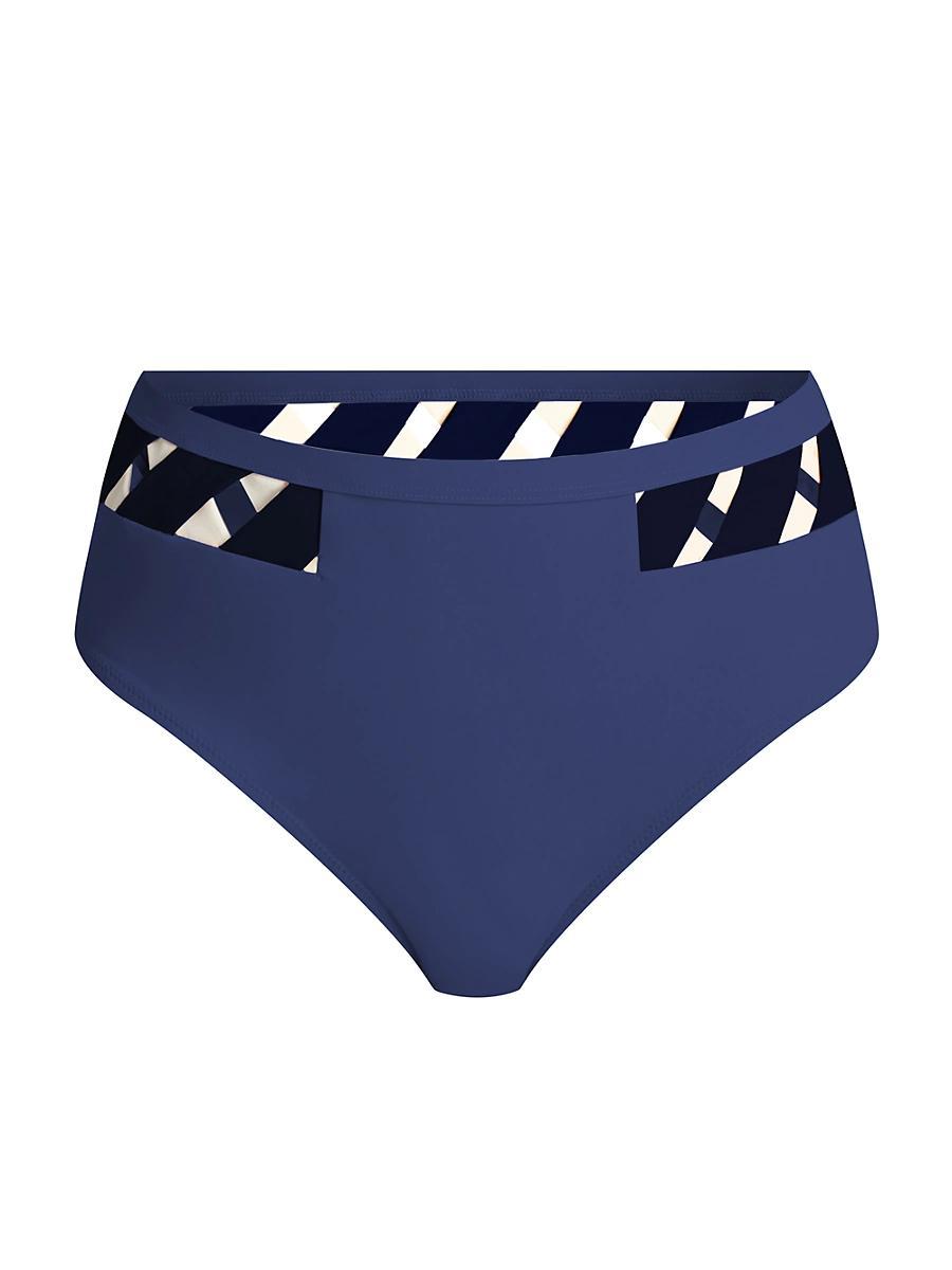 Womens Martinique High-Rise Bikini Bottoms Product Image