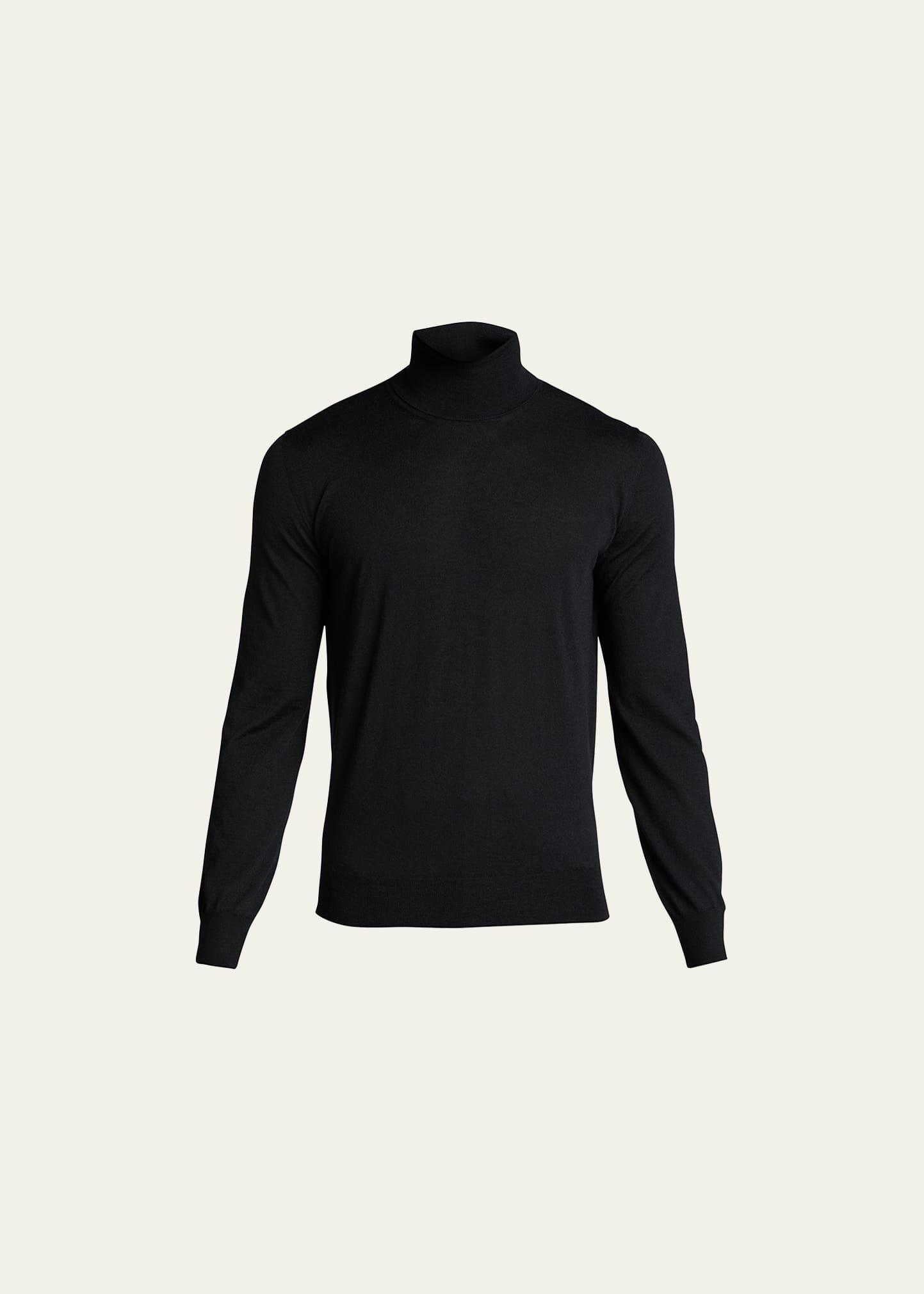 Mens Cashmere Turtleneck Sweater Product Image