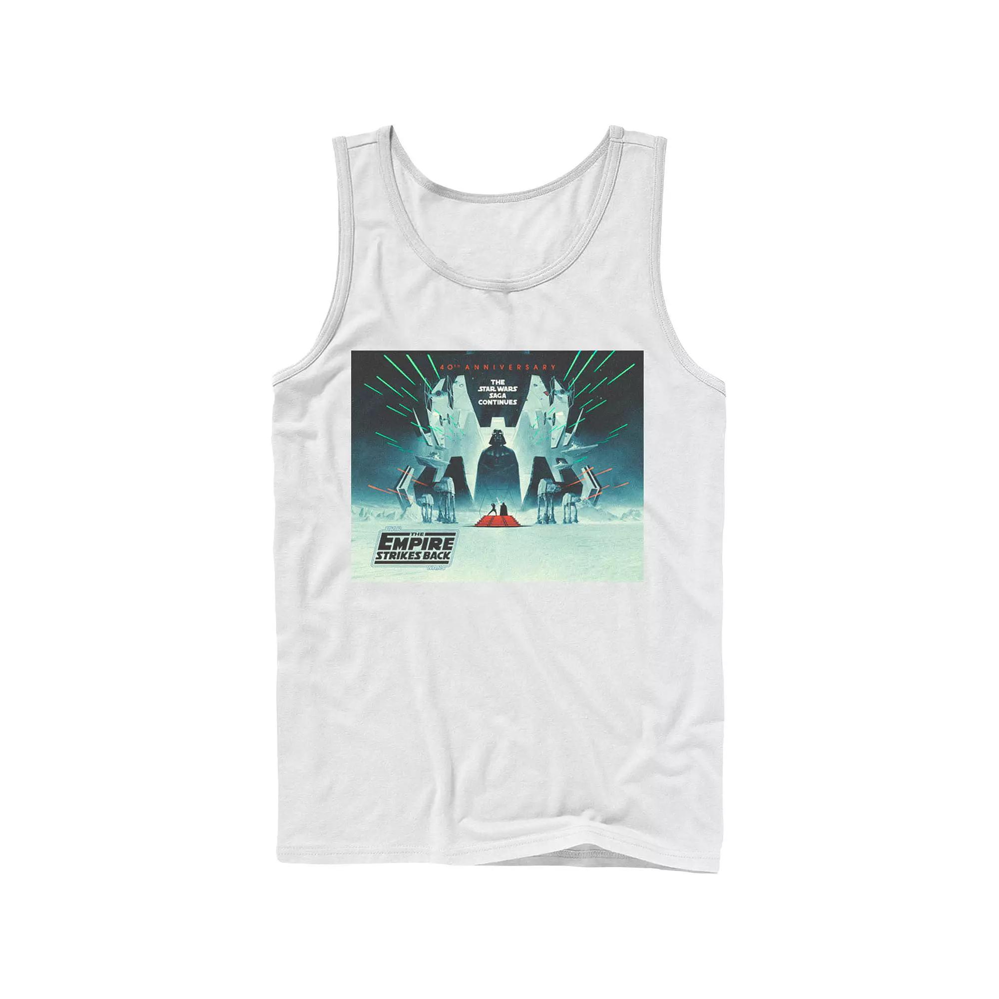 Men's Star Wars: The Empire Strikes Back 40th Anniversary Poster Tank Top,  Product Image