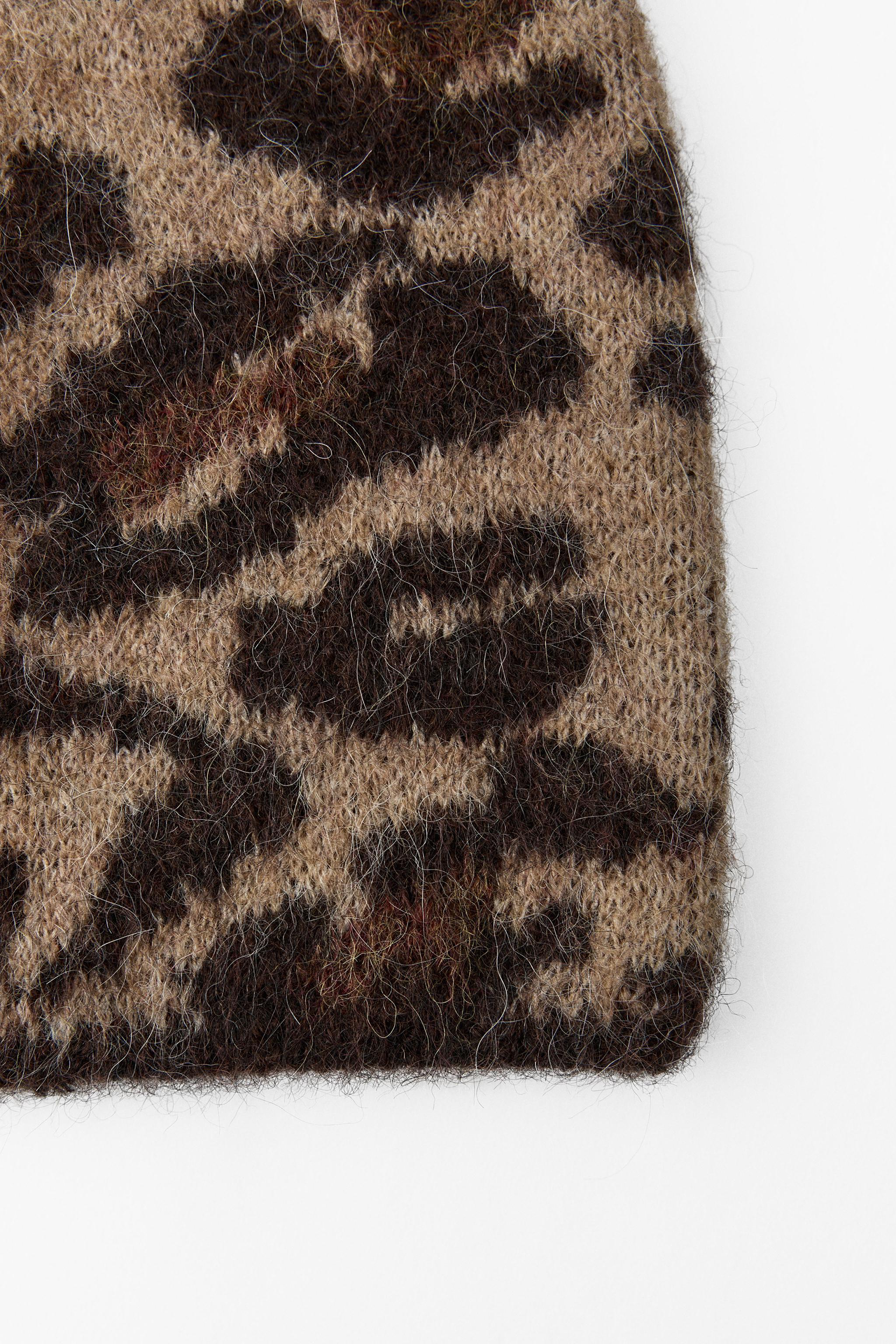 ANIMAL PRINT BEANIE Product Image