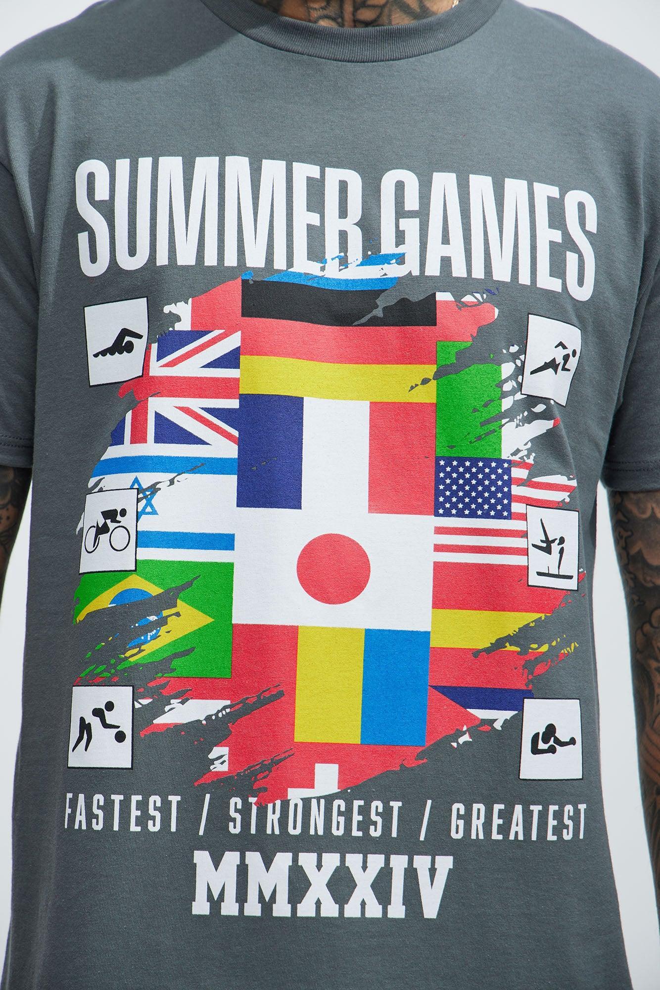 Summer Games Dept Short Sleeve - Charcoal Product Image