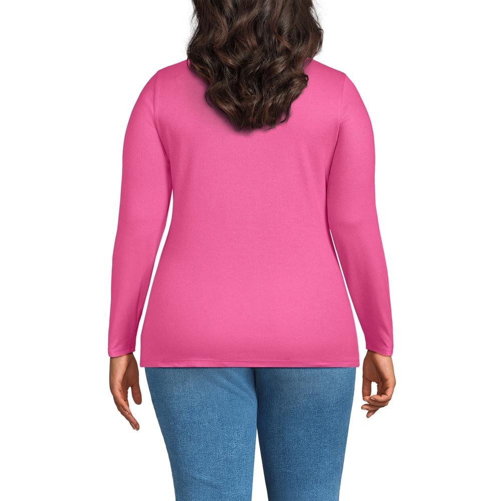 Lands' End Women's Cotton Rib T-shirt Product Image