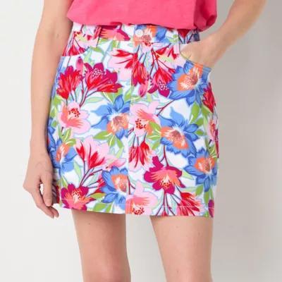 St. John's Bay Womens Mid Rise Skort Product Image