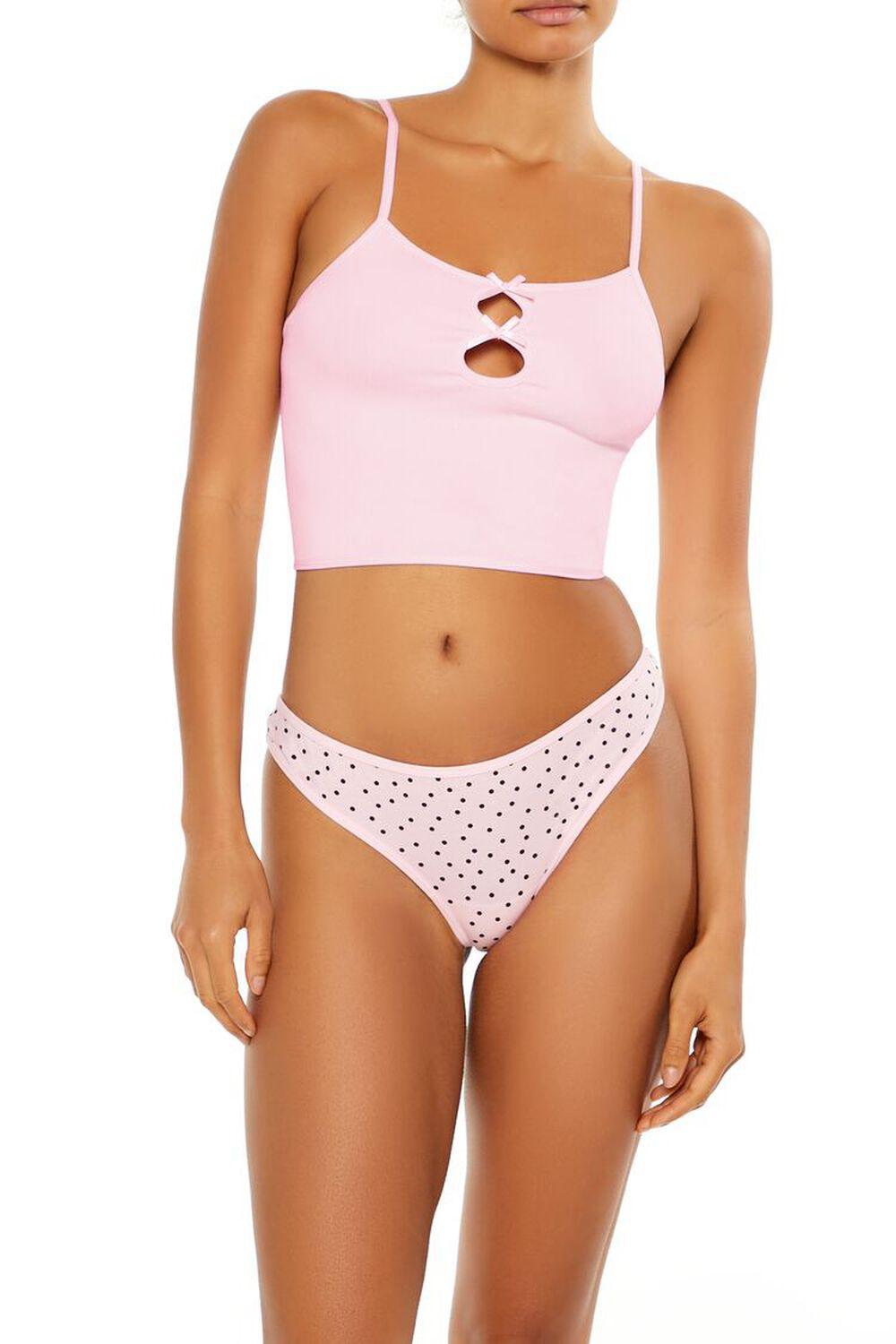 Seamless Cutout Lingerie Cami | Forever 21 Product Image