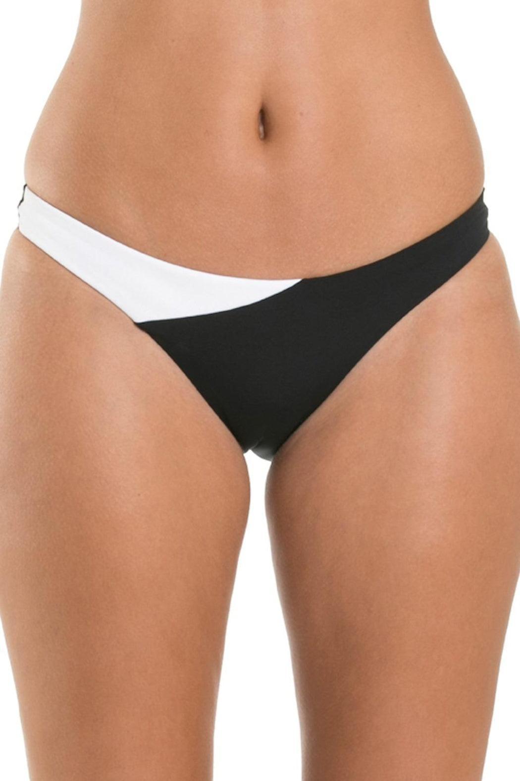 J Black/white Tankini Set Product Image