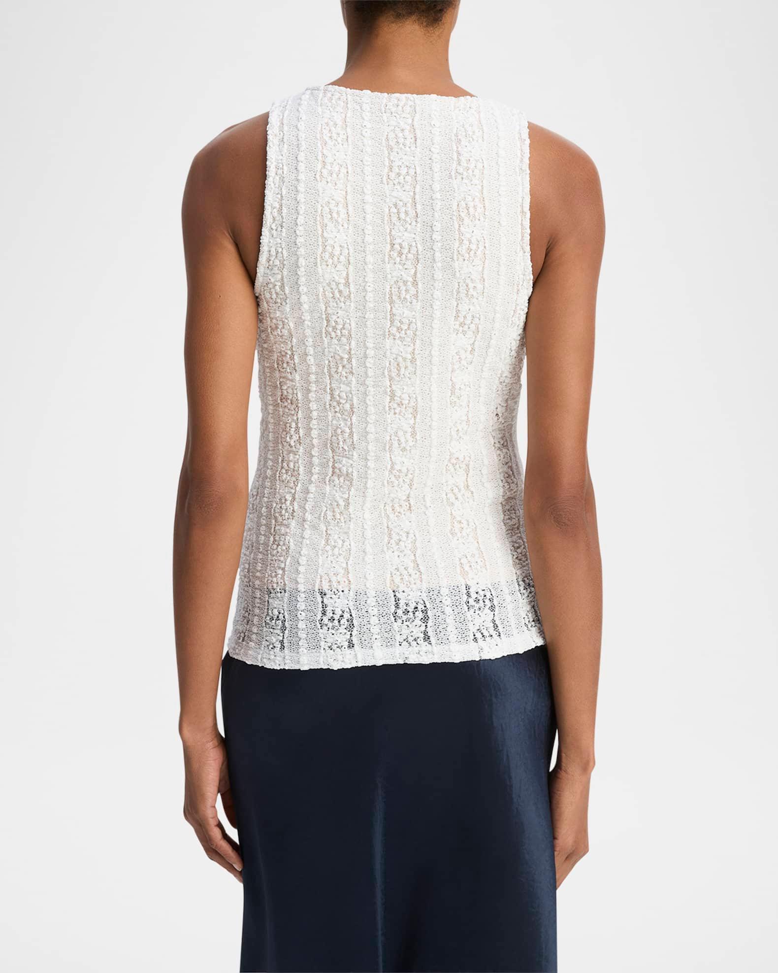 High-Neck Textured Shell Product Image