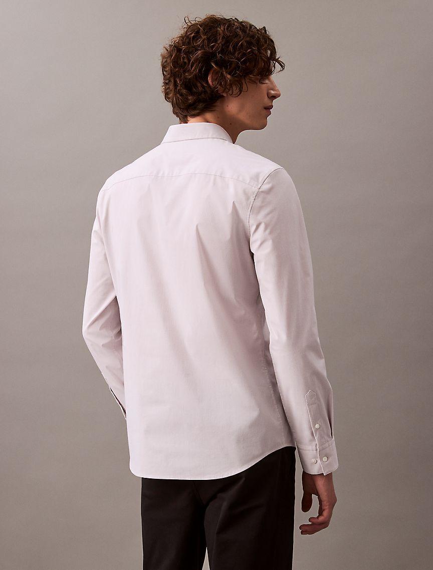Refined Stretch Micro Stripe Classic Button-Down Shirt Product Image