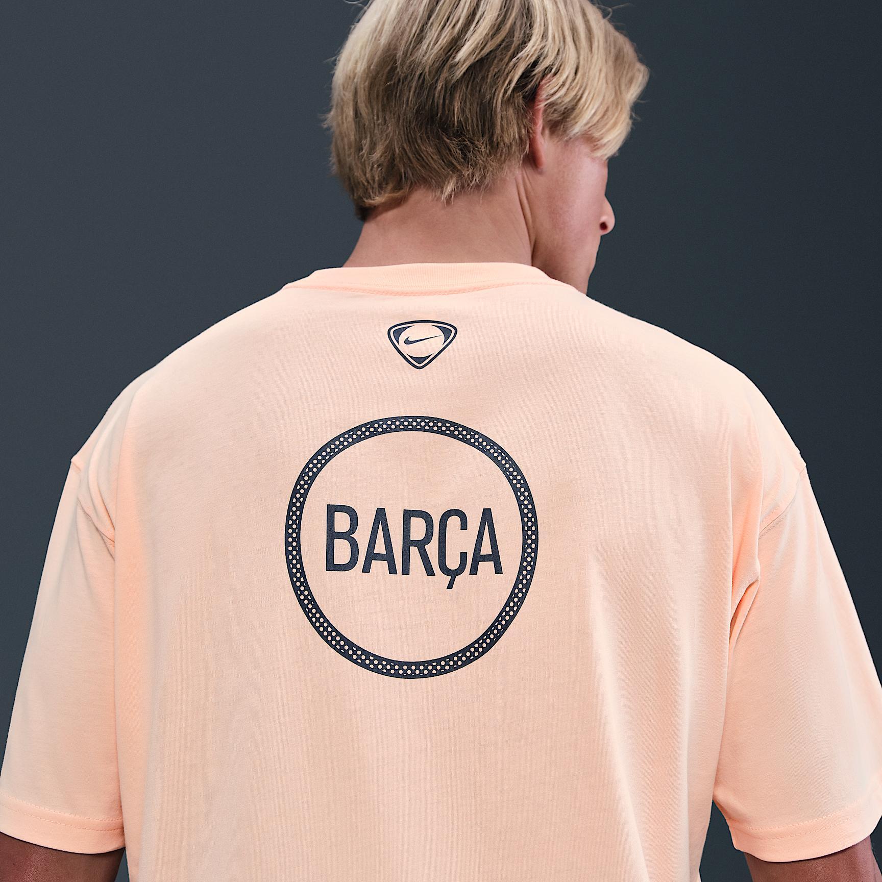 FC Barcelona Nike Mens Total 90 Soccer T-Shirt | IB7294-410 Product Image