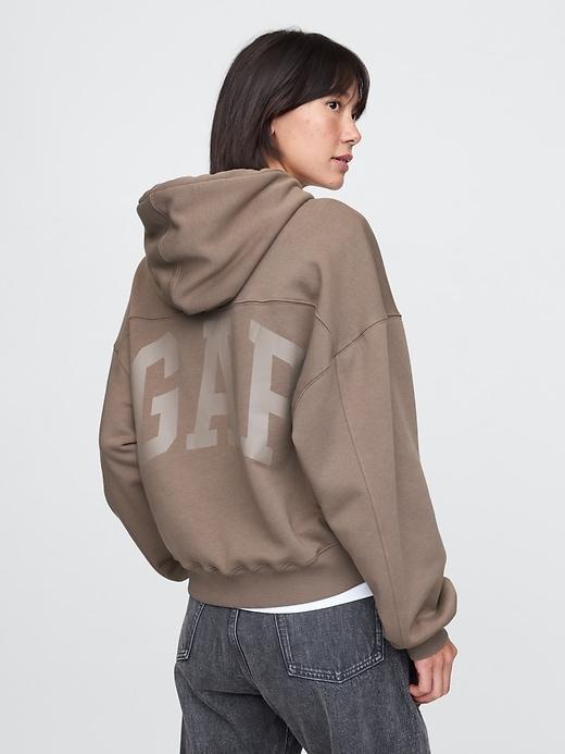 VintageSoft Cropped Hoodie Product Image