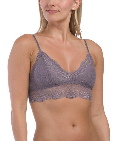 Pullover Lace Bralette for Women | Cotton/Nylon/Elastane Product Image