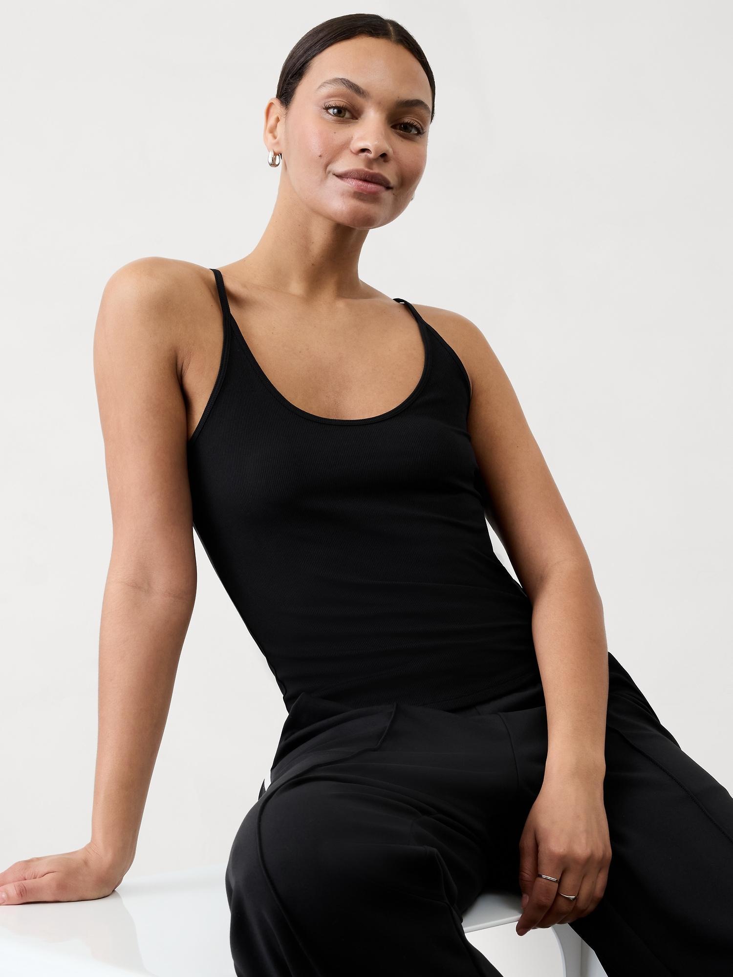 Signature Rib Thin Strap Tank Product Image