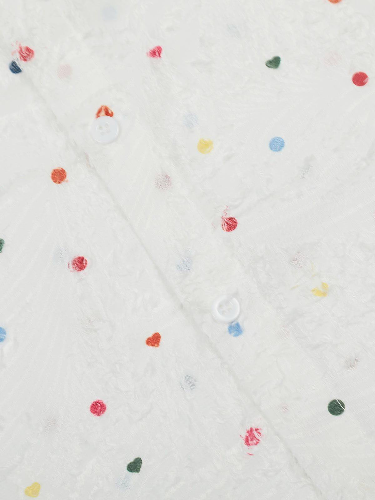 Aelfric Eden Colorful Texture Short Sleeve Shirt Product Image