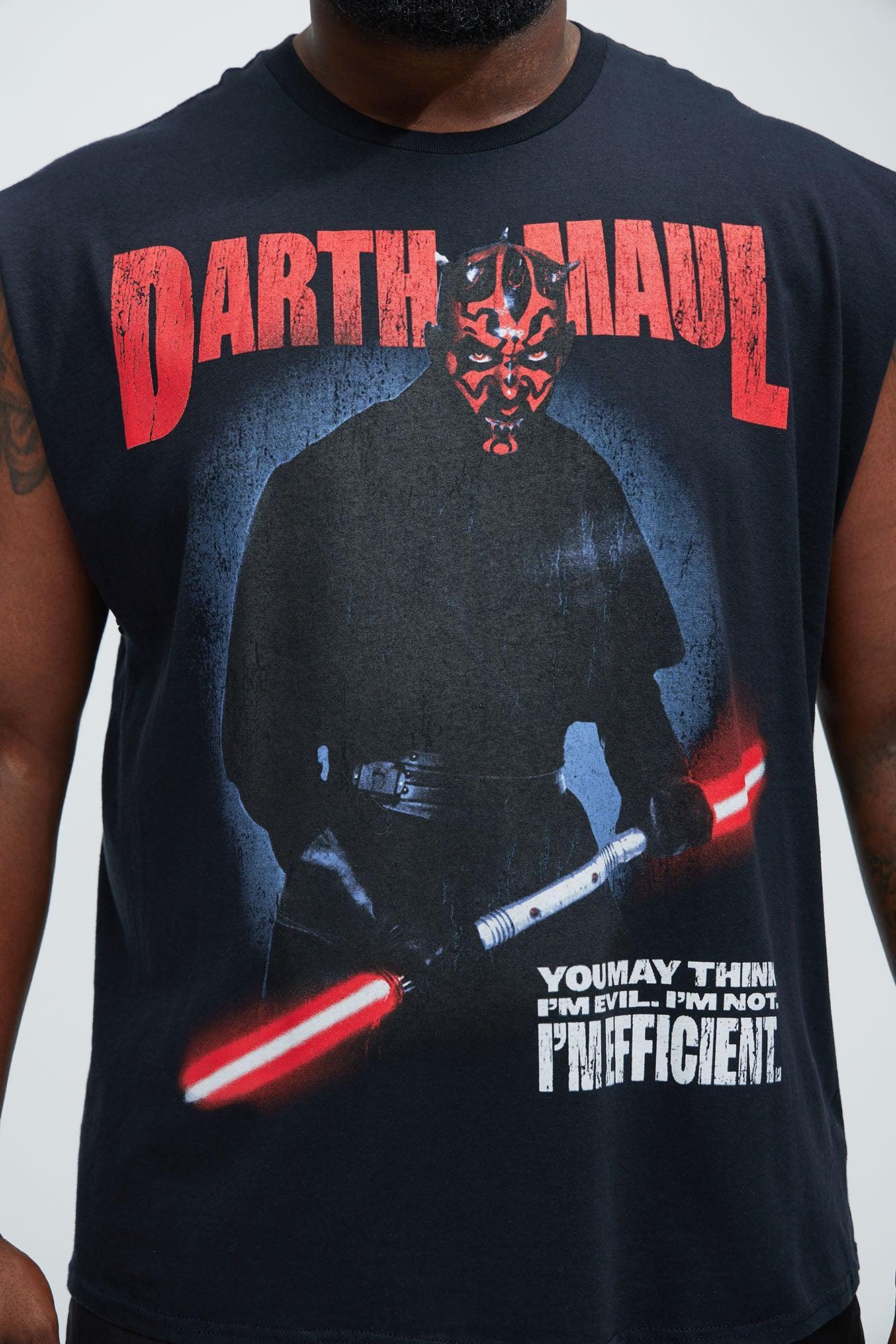 Star Wars Darth Maul Sleeveless Tee - Black Product Image