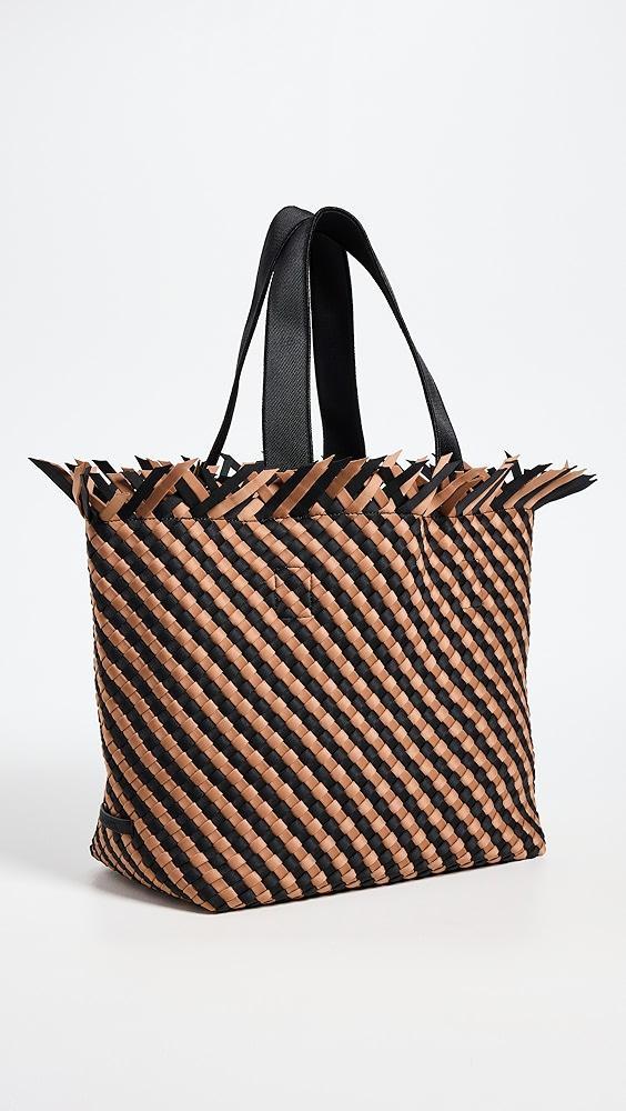 Naghedi Havana Medium Tote Striped | Shopbop Product Image