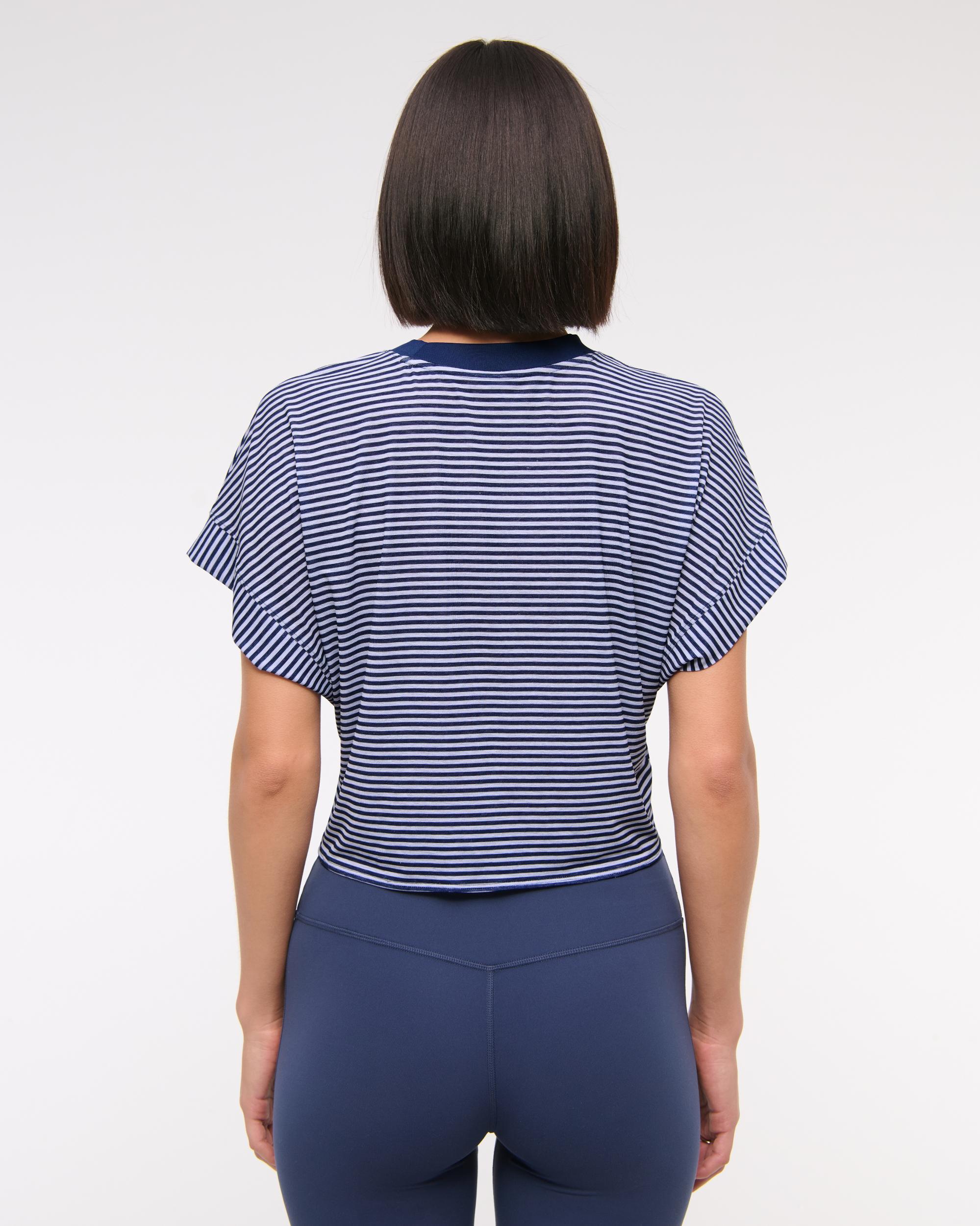YPB Featherweight Tie-Front Tee Product Image