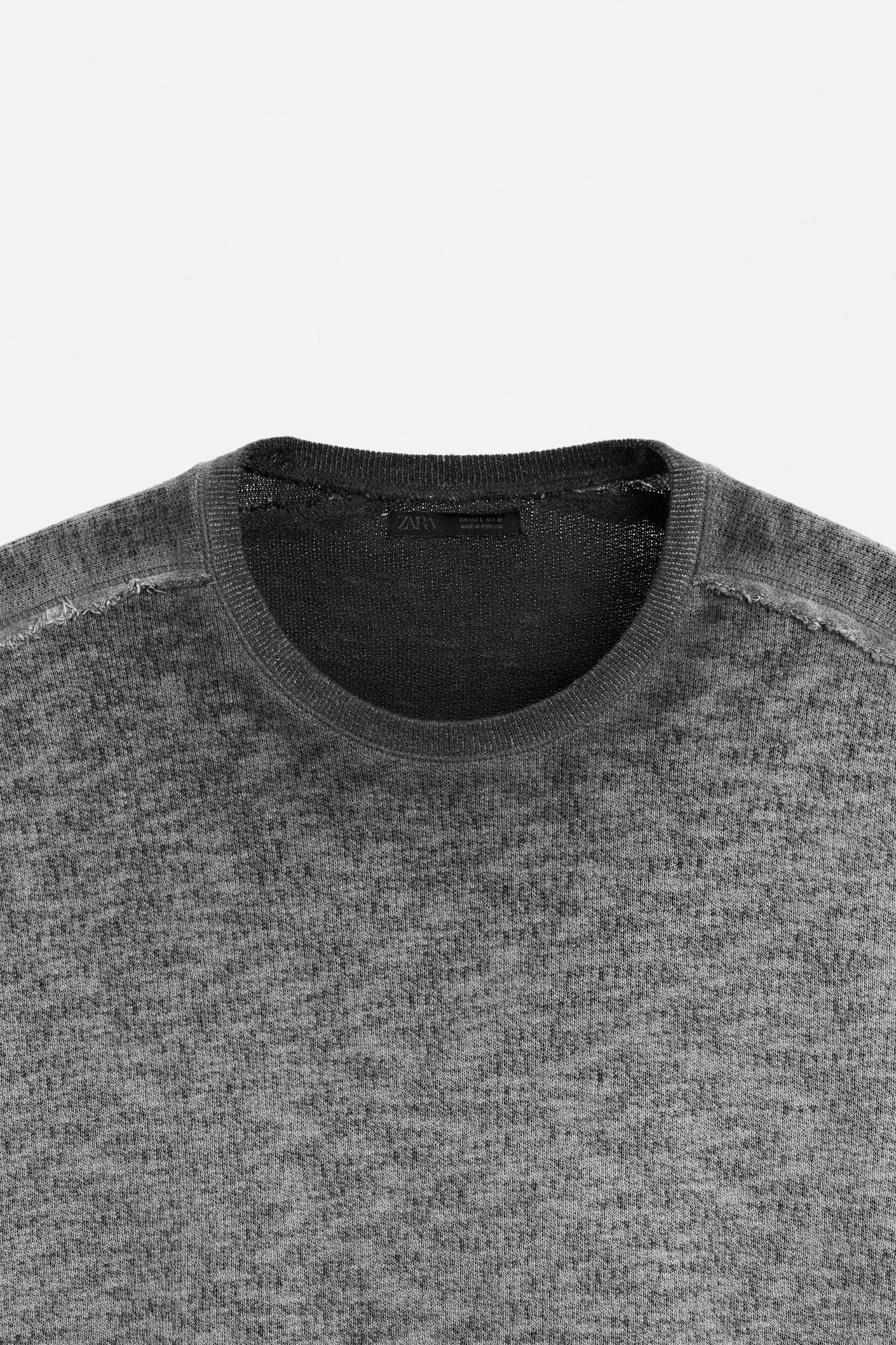 WASHED KNIT T-SHIRT Product Image