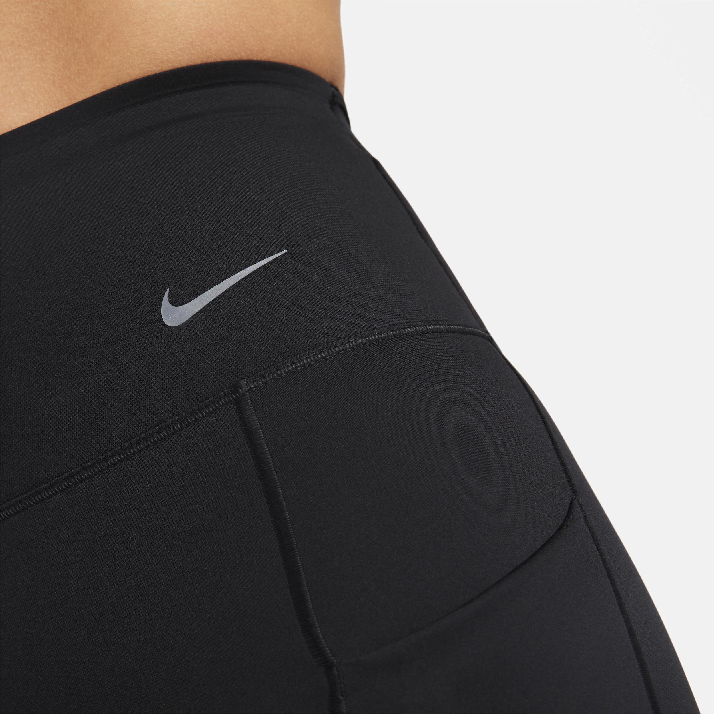 Nike Go Women's Firm-Support High-Waisted Capri Leggings with Pockets Product Image