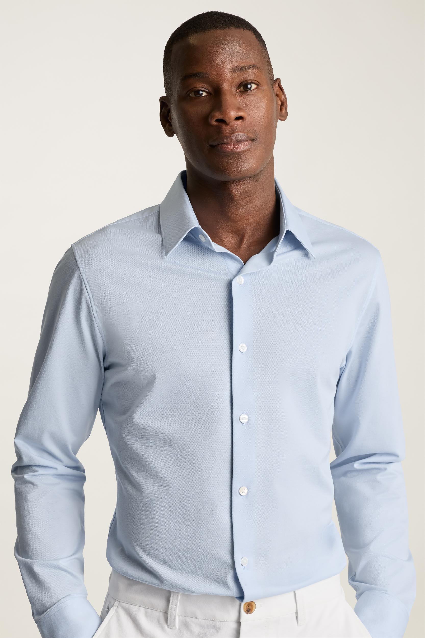 Tech Pique Button Down Shirt Product Image