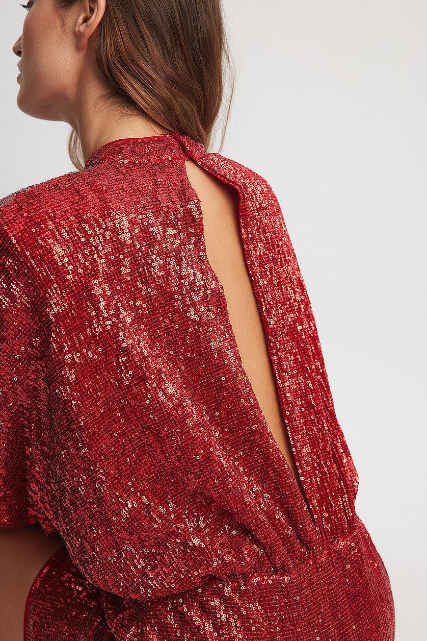 Sequins Mini Dress Product Image