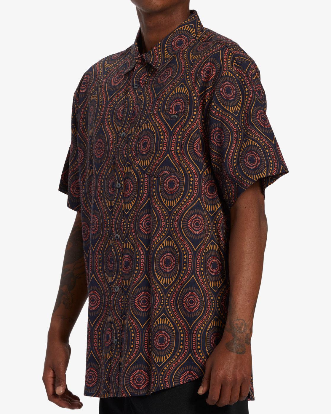 Sundays Short Sleeve Shirt - Rust Male Product Image