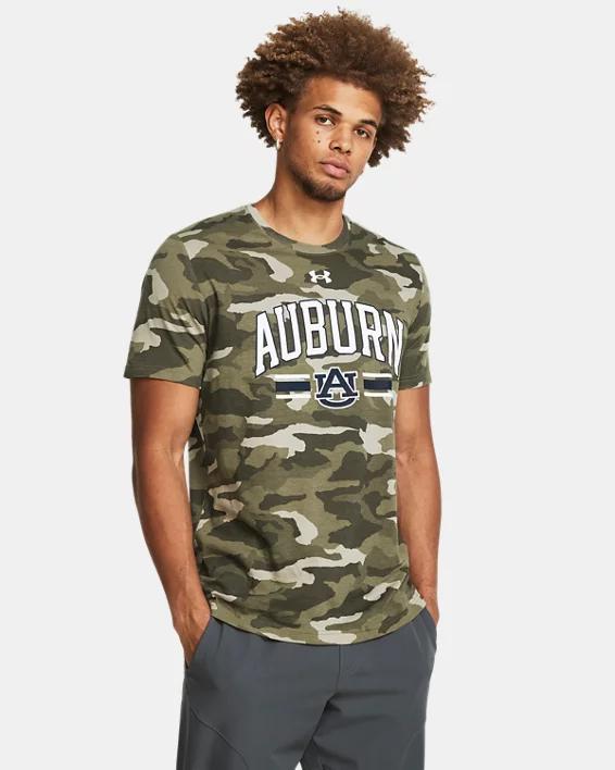 Men's UA Performance Cotton Camo Collegiate Short Sleeve Product Image