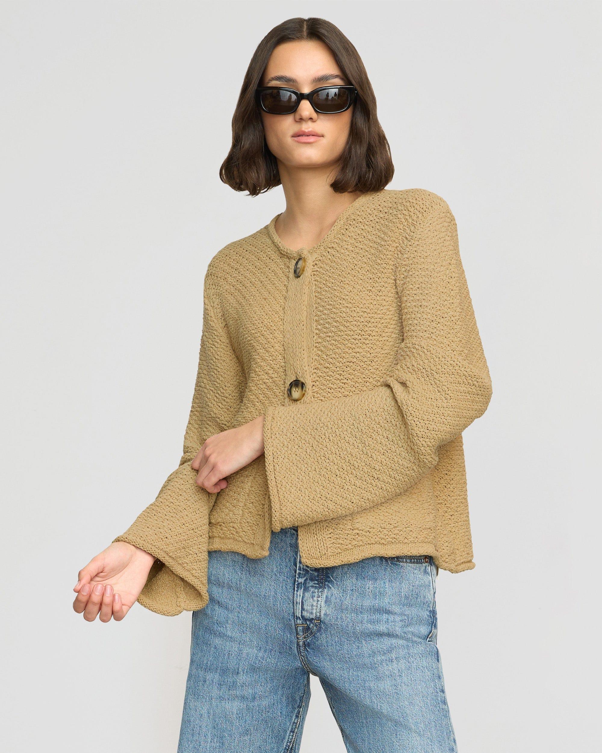 Yoojin Textured Knit Cardigan Product Image