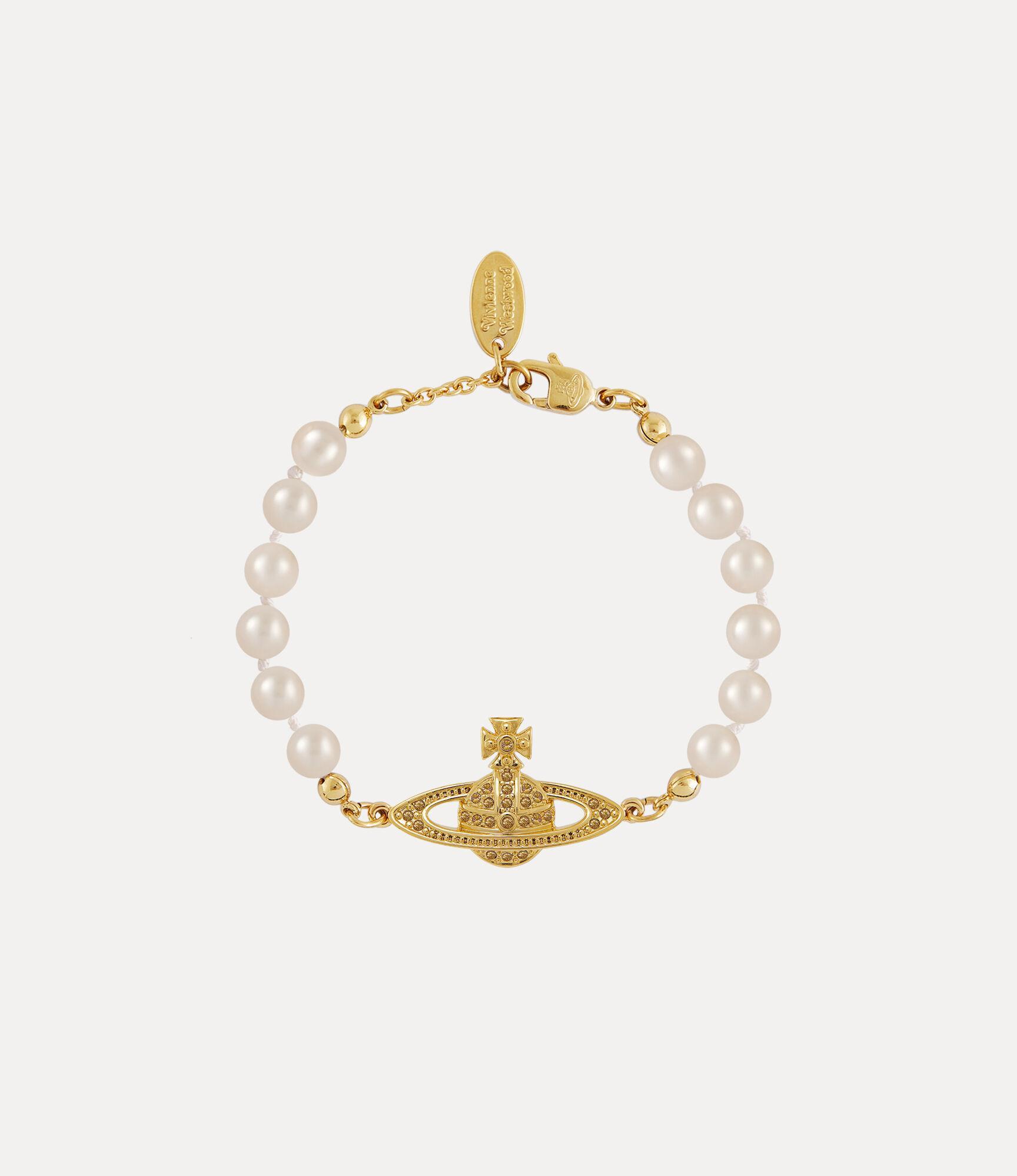 Mini Bas Relief Pearl Bracelet Product Image