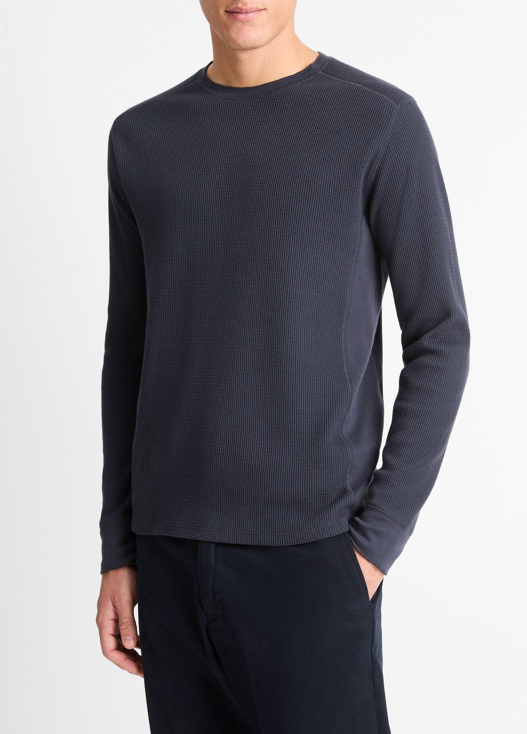 Thermal Long Sleeve Crew Neck Pullover Product Image