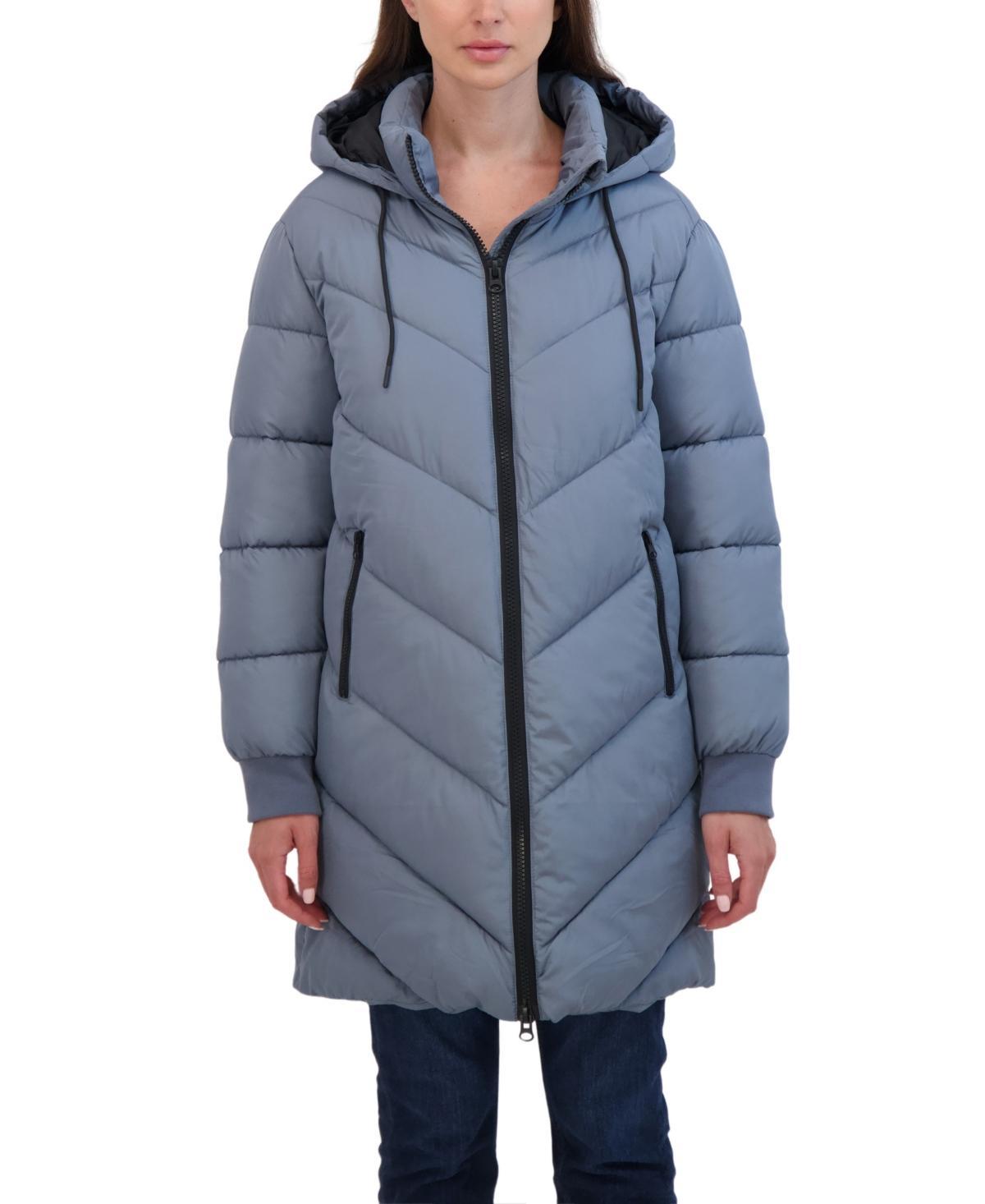 Sebby Juniors 3/4 Puffer Jacket with Hood Product Image