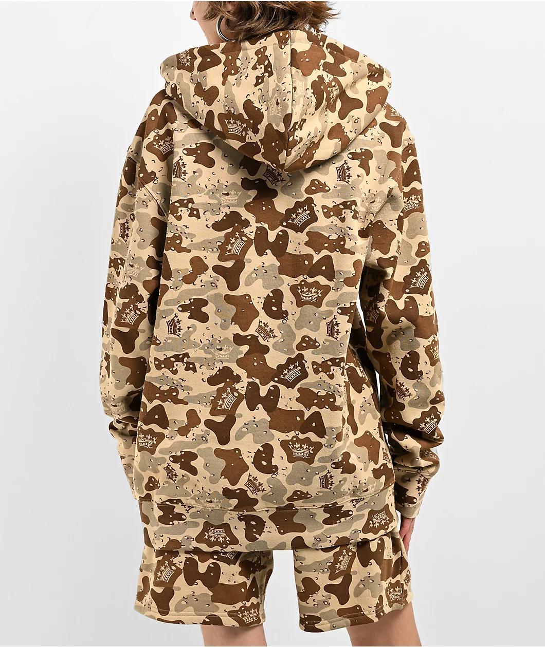 Your Highness OG Desert Camo Zip Hoodie Product Image