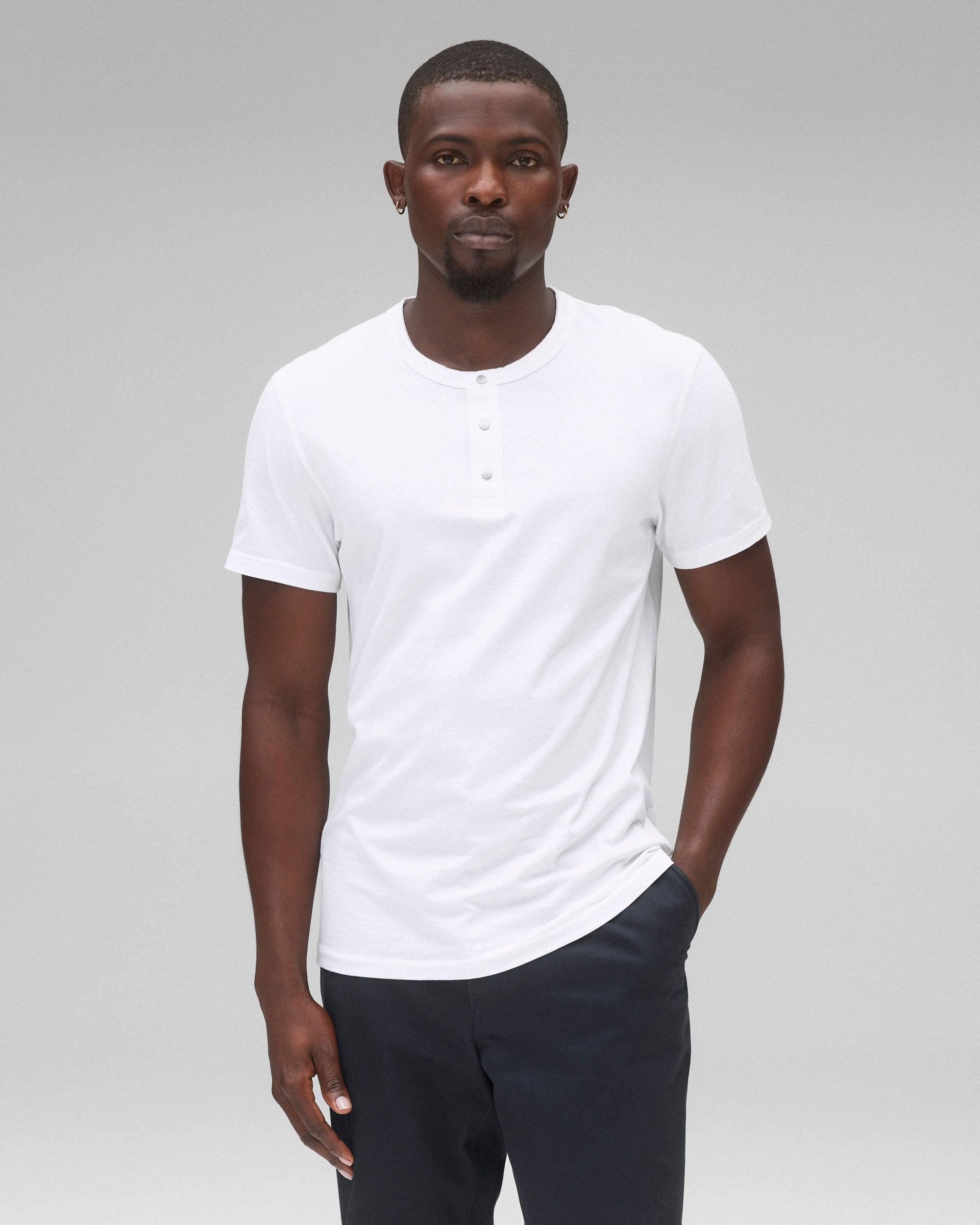 Lightweight Jersey Henley Male Product Image