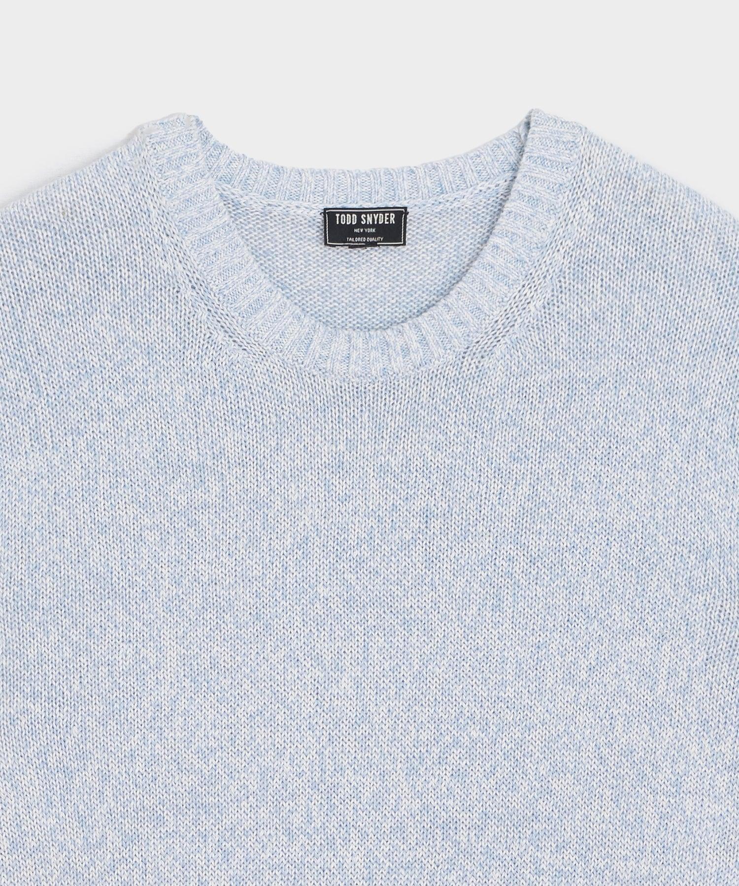 Linen Crewneck Sweater Product Image