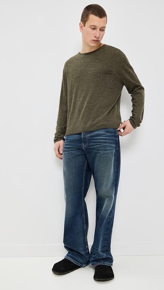 Acne Studios Kluna Cashmere Crewneck Sweater | Shopbop Product Image