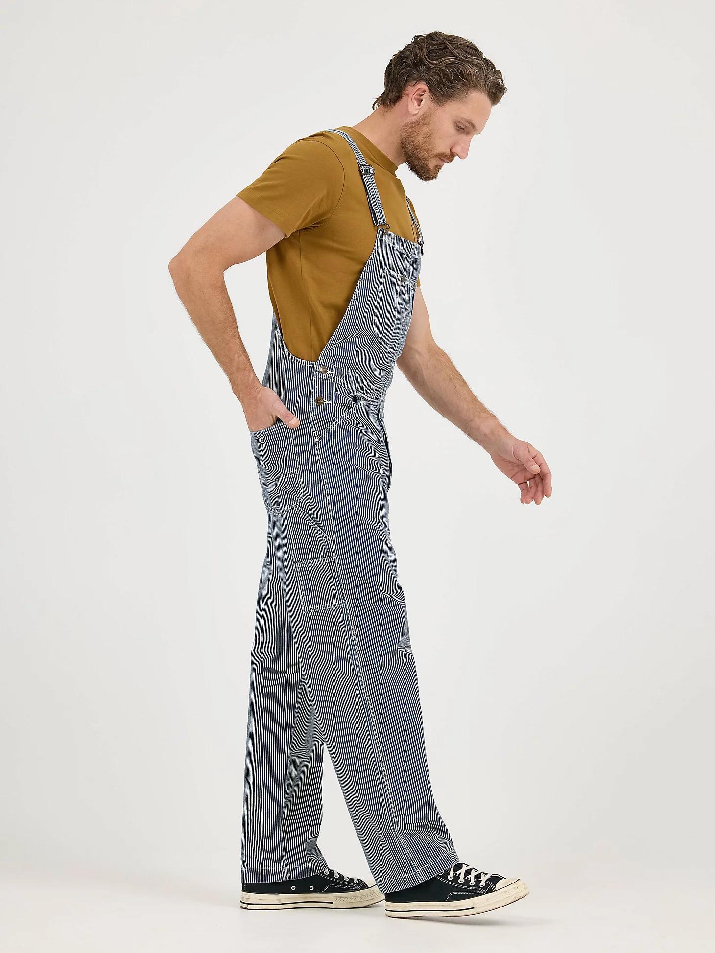 Men's Railroad Stripe Workwear Bib Overall | Men's Union-Alls & Overalls | Lee® Product Image