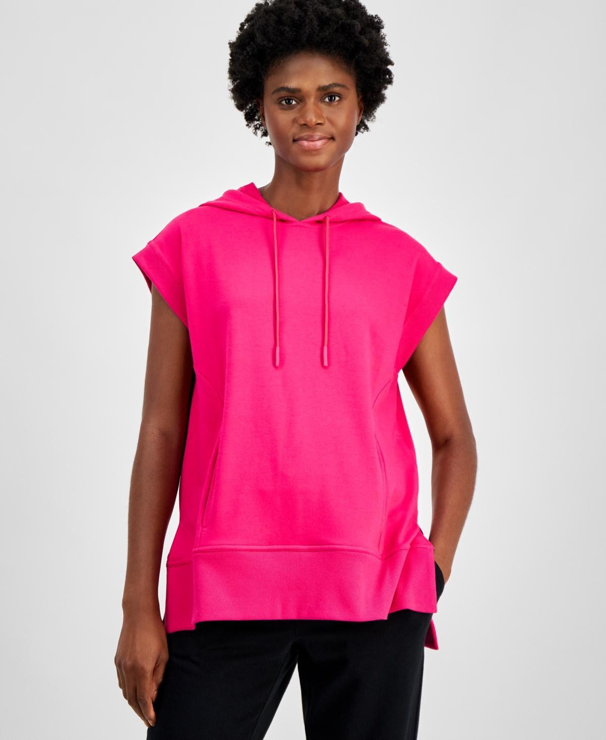 Id Ideology Womens Relaxed Comfort Flow Hooded Tunic, Created for Macys Product Image