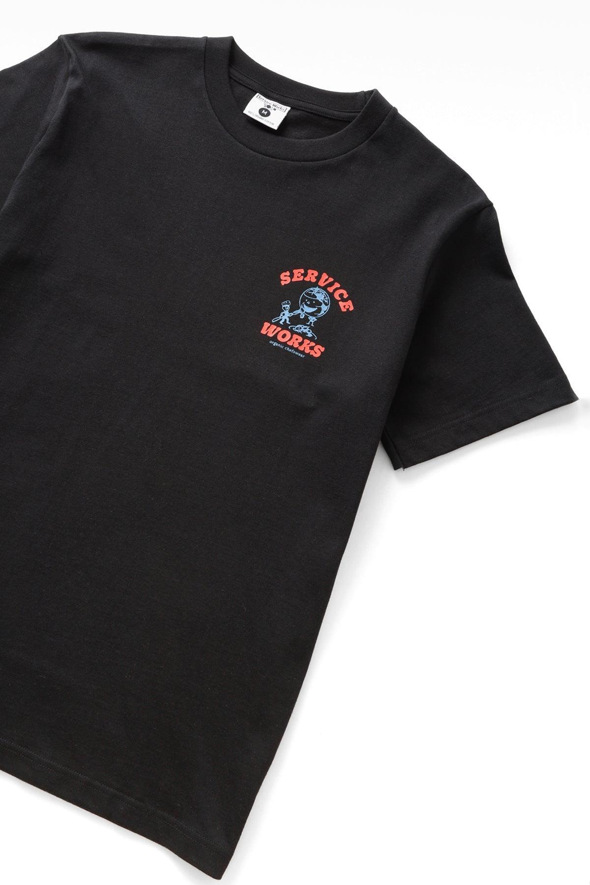 Service Works - Organic Chefswear Tee - Black Product Image