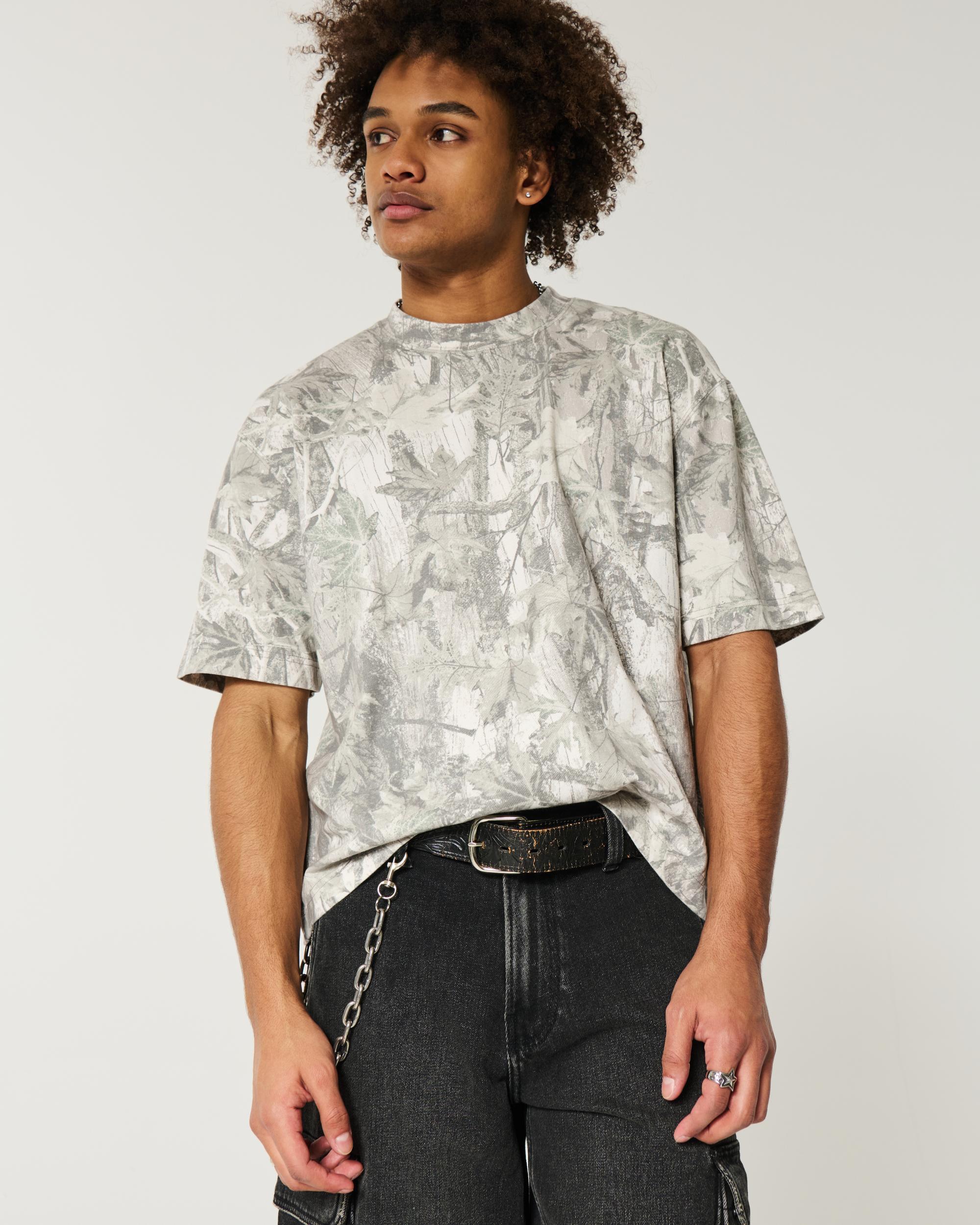 Boxy Heavyweight Crop Crew T-Shirt Product Image