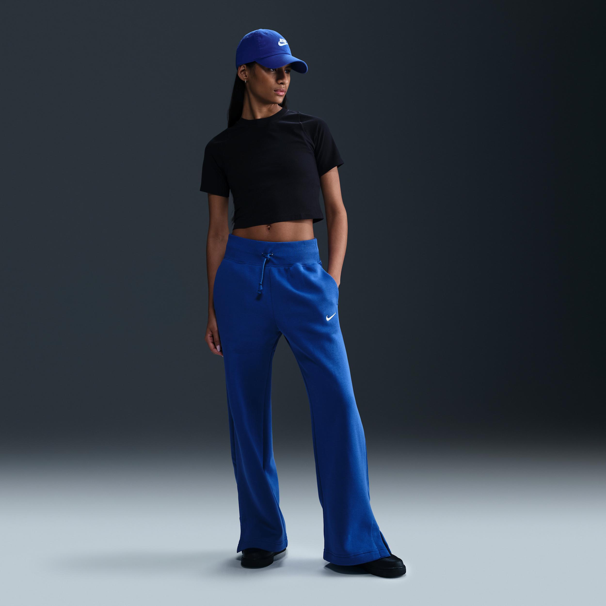 Women's Nike Sportswear Phoenix Fleece High-Waisted Wide-Leg Sweatpants Product Image