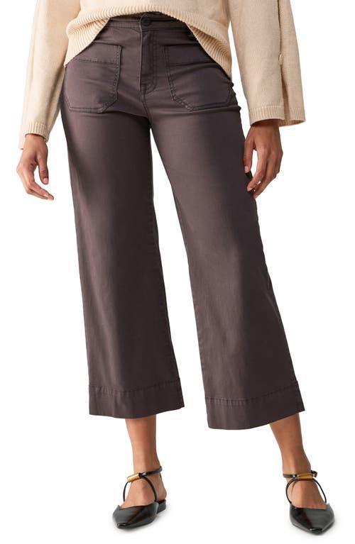 Sanctuary The Marine Mid Rise Wide Leg Cropped Pant Product Image