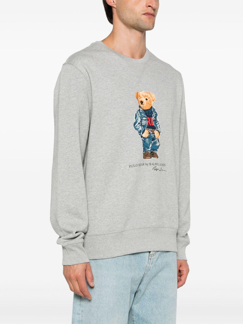 Polo Bear fleece sweatshirt Product Image