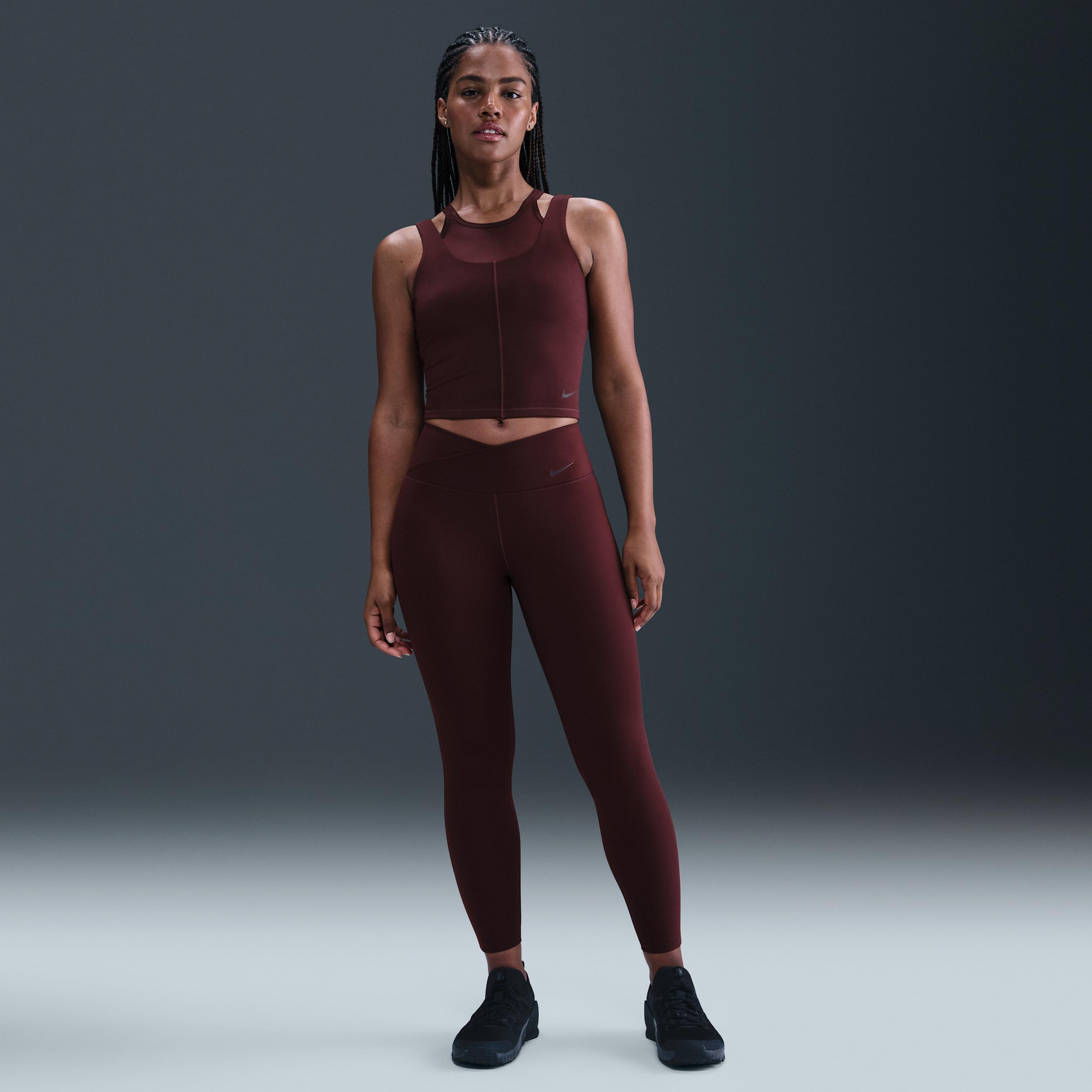 Nike Womens One High-Waisted 7/8 Leggings | HV2292-652 Product Image