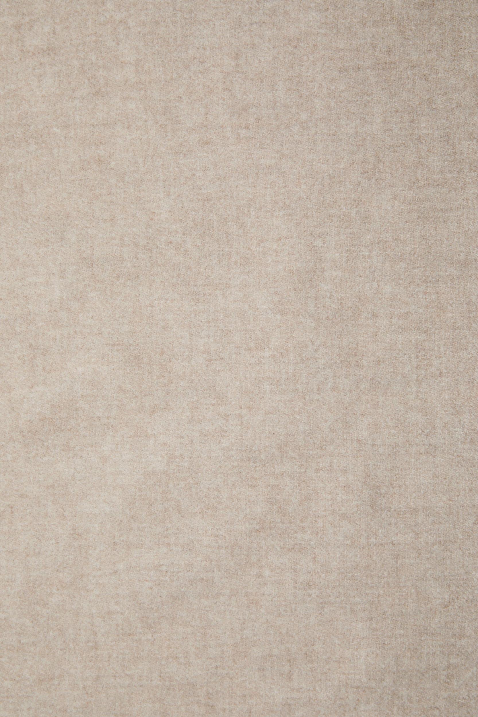 Fringe wool scarf - oversized Product Image