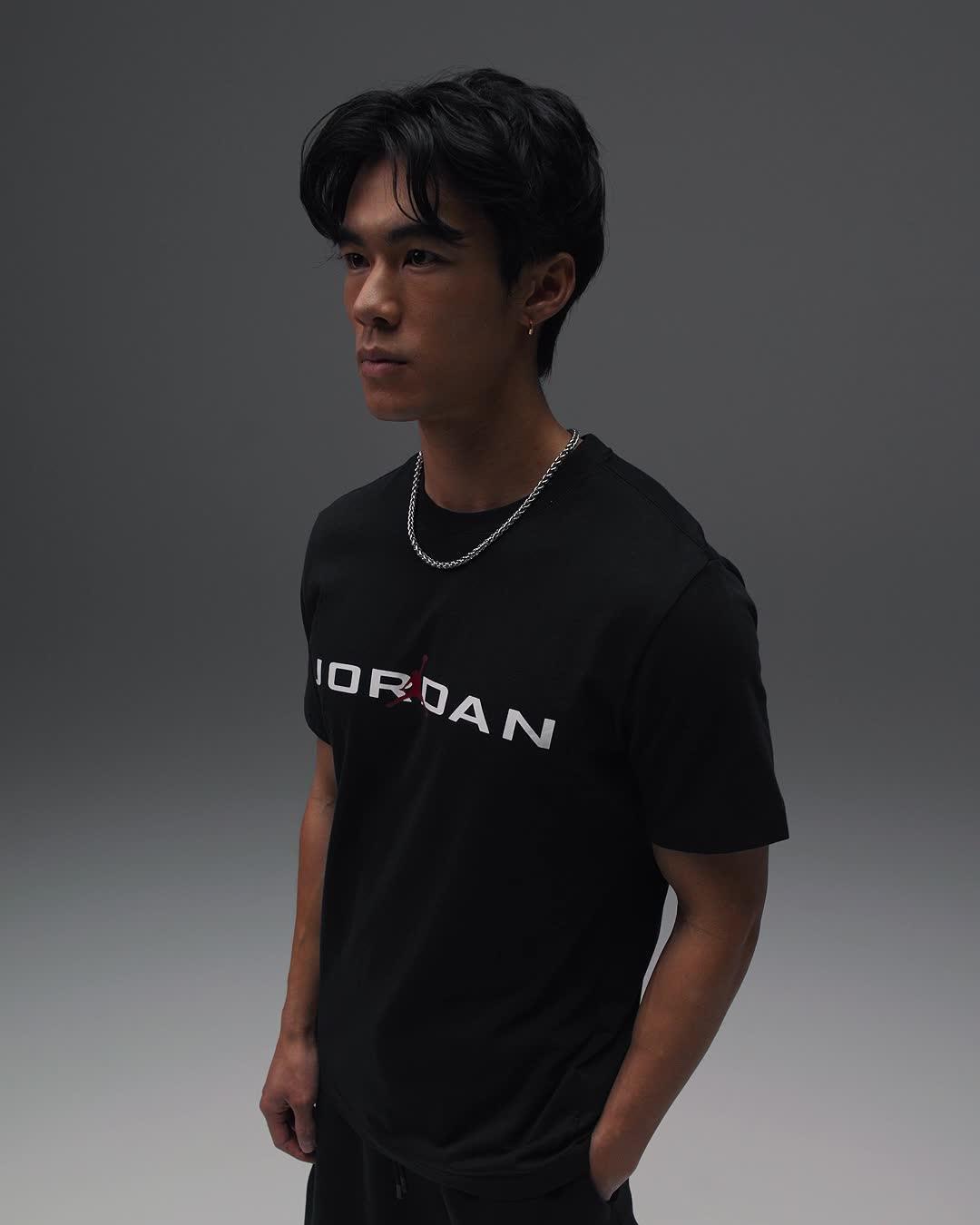 Mens Jordan Air T-Shirt | IB7353-010 Product Image