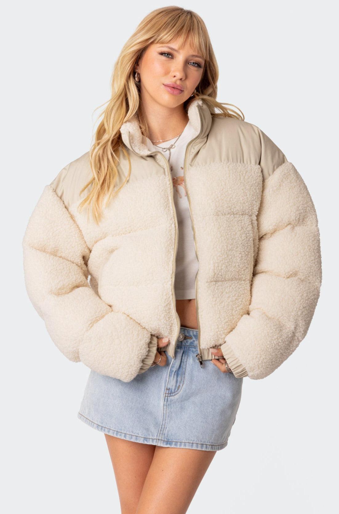 Oversized Sherpa Puffer Product Image
