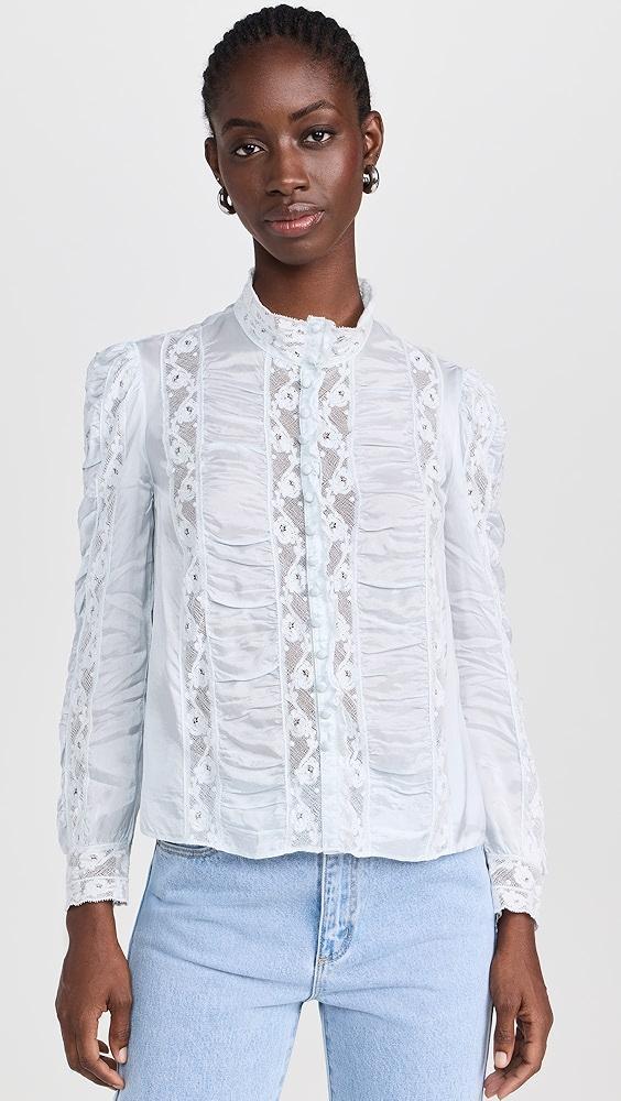 LoveShackFancy Jacque Top | Shopbop Product Image