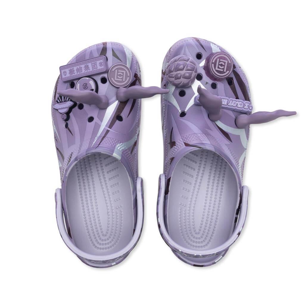 Crocs x CLOT Classic Clog - Mauve Mist Male Product Image