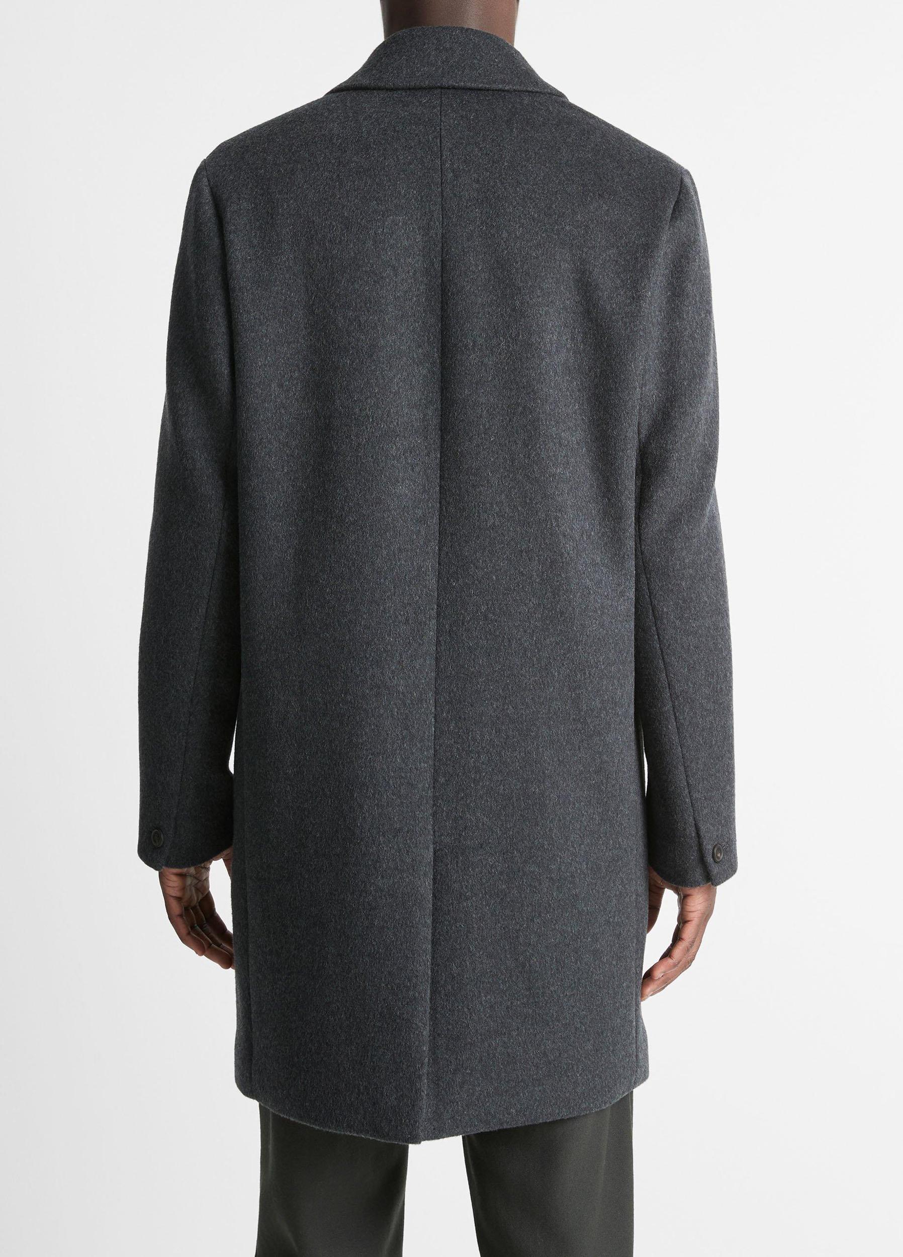 Classic Italian Wool-Blend Coat Product Image