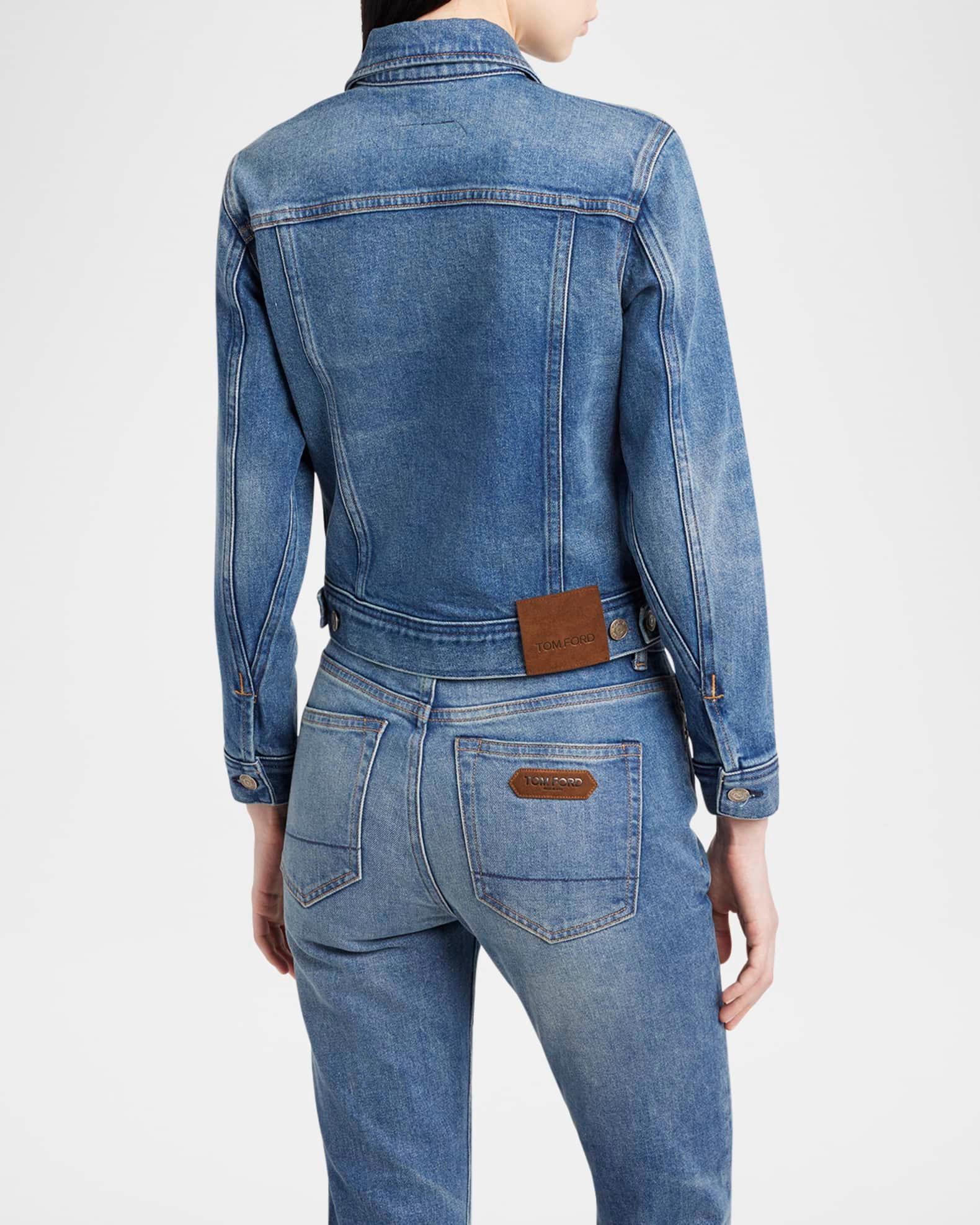 Japanese Stonewashed Denim Jacket Product Image