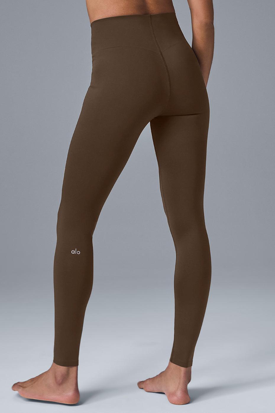 Airlift Strength Extreme High-Waist 7/8 Legging - Espresso Product Image